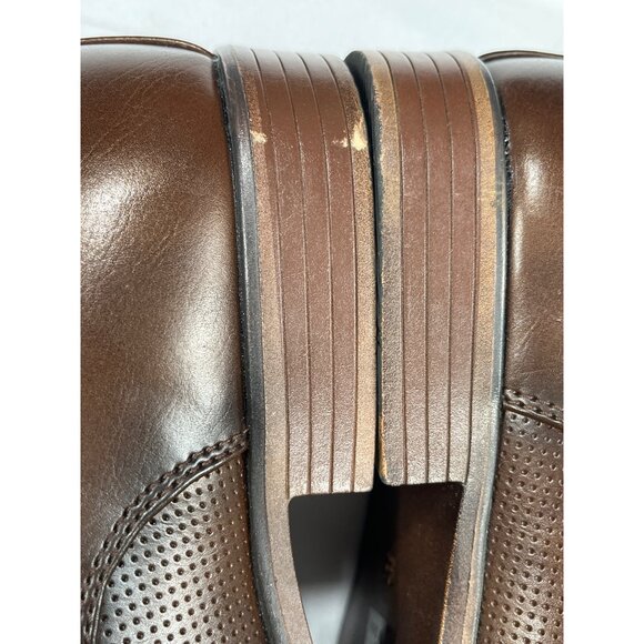 Tayno Brown Leather Oxfords SKU 7503 Size 9.5 - Picture 10 of 11